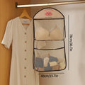 Axyaa Hanging Mesh Storage Bag - Multi-Purpose Closet Organizer