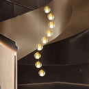 Axyaa LED Ring Pendant Chandeliers for Modern Living and Dining Room Lighting