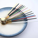 Axyaa Long Handle Stainless Steel Spoon Set