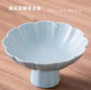 Axyaa Ceramic Tea and Fruit Plate Set, Hotel Pastry Small Plates