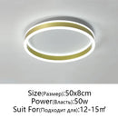 Axyaa Modern LED Ceiling Chandelier for Home Decoration and Indoor Lighting