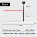Axyaa LED Chandelier Pendant Light for Kitchen Dining Room Home Decor