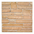 Axyaa Faux Stone Self-Adhesive Wall Panel Tile Sticker for Bathroom Kitchen