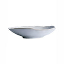 Axyaa Ceramics Irregular Shape Rice Salad Bowls Flat Dishes Desserts Plate