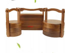 Axya Portable Picnic Tableware Set with Dessert Box and Tea Tray