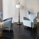 Axyaa Black Gold Floor Lamp | Modern Luxury Designer Room Decor