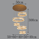 Axyaa Modern Pendant Light Dining Room Chandeliers LED Ceiling Lamp