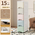 Axyaa Slim Utility Bin: PP Kitchen & Bathroom Organizer for Efficient Storage