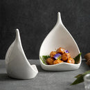 Axyaa Chinese Zen White Hotel Restaurant Dishes - Exquisite, High-End Tableware
