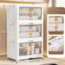 Axyaa Multi-Tier Bowl Rack: Large Capacity, Collapsible Dish Drying & Storage for Kitchen