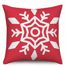 Axyaa Christmas & Let It Snow Cushion Cover - Sofa, Bedroom, Car Pillow Cover