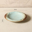 Axyaa Stone Pattern Ceramic Plate Set
