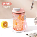 Axyaa Summer Plastic Cup: Large Capacity Sports Tumbler Water Cup Gift