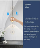 Axyaa Minimalist LED Bedside Pendant Light for Bedroom and Restaurant