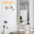 Nordic Industrial Wall Lamp by Axyaa - Adjustable Sconce for Bedroom, Balcony & Corridor