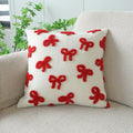 Axyaa Velvet Jacquard Embroidery Pillow Covers for Sofa Throw Headboard Decor