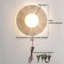 Axyaa Glass White LED Wall Lamp for Living Room & Bathroom Mirror Lighting