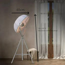 Axyaa Nordic Tripod Floor Lamp for Modern Living Spaces with LED Light