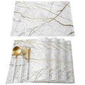 Axyaa Vintage Flower Non-slip Table Mats - Set of 6