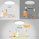 Axyaa Sensor Ceiling Lamp 8W 16W Automatic Switch Modern Lighting 220V 240V