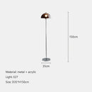 Nordic Bauhaus Style Mushroom Floor Lamp Axyaa Design - Creative Bedroom Tea Table Acrylic Lamp