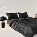 Axyaa Mulberry Silk Duvet Cover, Ultra Soft Quilt, King Size Bedding with Zipper