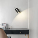 Axyaa Nordic Bedside Spotlight Sconce in Gold and Black for Study and Makeup Mirror