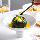 Axyaa Ceramic Saucer Plate Set for High-End Dining Experience