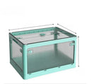 Xl Clothes Storage Box Organizer with Lid, Wheels & Stackable Design by Axyaa