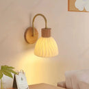 Axyaa LED Log Wall Lamp Cream Wind for Home Decor