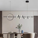 Axyaa Elegant Chandelier Dining Room Pendant Lights Ceiling Lamps indoor lighting