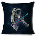 Axyaa Astronaut Sports Cushion: Fun Home Decor for Kids Room, Planet & Music Theme