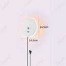 Axyaa LED Touch Dimming Wall Light with USB Charging Port for Bedroom and Living Room