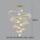 Axyaa LED Staircase Chandeliers for Modern Living Room Decor