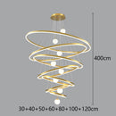 Axyaa Modern LED Pendant Chandeliers for Living Room Staircase Indoor Lighting