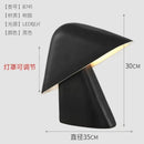 Axyaa Minimalist Resin LED Desk Lamp Modern Design for Bedroom Living Room Study Lighting