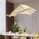 Axyaa Nordic Fishbone Suspension Light: Modern, Simple, Creative Lighting Fixtures