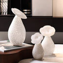 Axyaa Cloud Glass Vase Artificial Flower Decor Floral Shaped Desk Decoration
