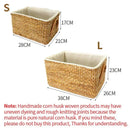 Wicker Laundry Basket with Handles by Axyaa - Home Decor, Toy Storage, Clothes Container