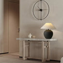 Ceramic LED Table Lamp Retro Bedroom Decor by Axyaa