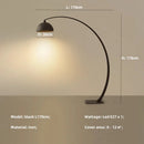 Axyaa Modern Minimalist LED Floor Lamp Iron Living Room Ambiance Lighting