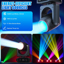 Axyaa 150W RGB LED Moving Head Light for Stage, Party, Concert, Club - 2PCS