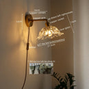 Axyaa Nordic LED Wall Lamps: Modern, Bedroom, Restaurant, Bathroom, Stair Light, Pull Chain Switch