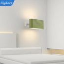 Axyaa White Green Double LED Wall Sconce Lamp Home Lighting