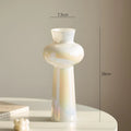 Axyaa Irregular Glass Vase Hydroponic Flower Arrangement Artistic Decorative Dried Flower Vases