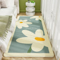 Axyaa Plush Bedroom Carpet: Non-Slip, Thick, Soft, Waterproof.