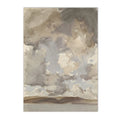 Axyaa Mountain House Windmill Canvas Print for Rustic Home Decor