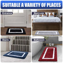 Axyaa Plush Bath Mat: Soft Non-Slip Rug for Bathroom, Bedroom, or Living Room
