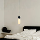 Axyaa Marble Stone Pendant Lights for Hotel Bedroom - Modern Luxury Chandeliers & Ceiling Lamps