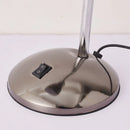Axyaa Silver Desk Lamp: Adjustable LED Light for Study, Office, and Bedroom